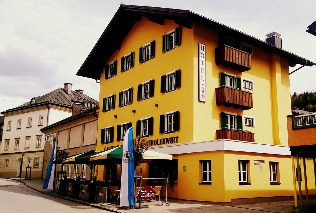 Hotel Gasthof Tirolerwirt ビショフスホーフェン エクステリア 写真